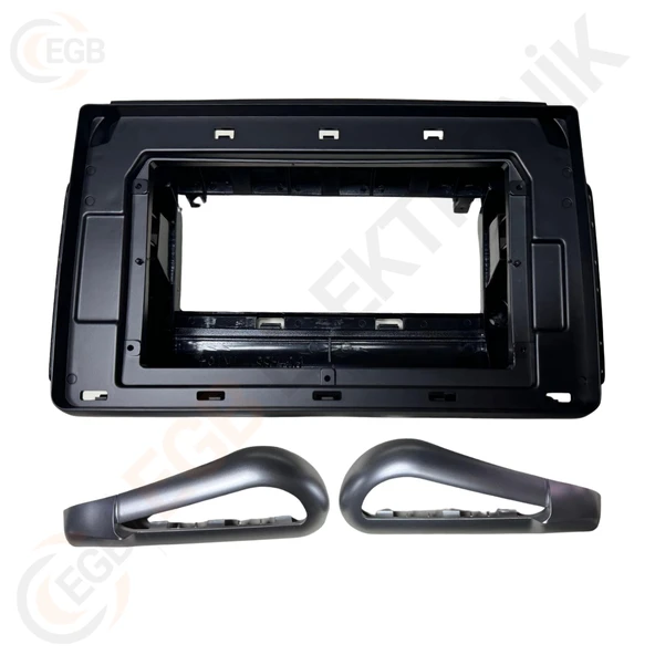 OTO TABLET ÇERÇEVE PEUGEOT 208/2008 2015+ 10,1" SİYAH TAC-160