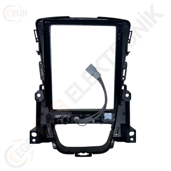 OTO TABLET ÇERÇEVE OPEL ASTRA J (ECO DÜĞMESİ DAHİL) 2010-2014 9.7' SİYAH TAC-350 - 2