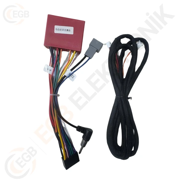OTO TABLET ÇERÇEVE MAZDA 3 2014+ 9" SİYAH TAC-118 - 2