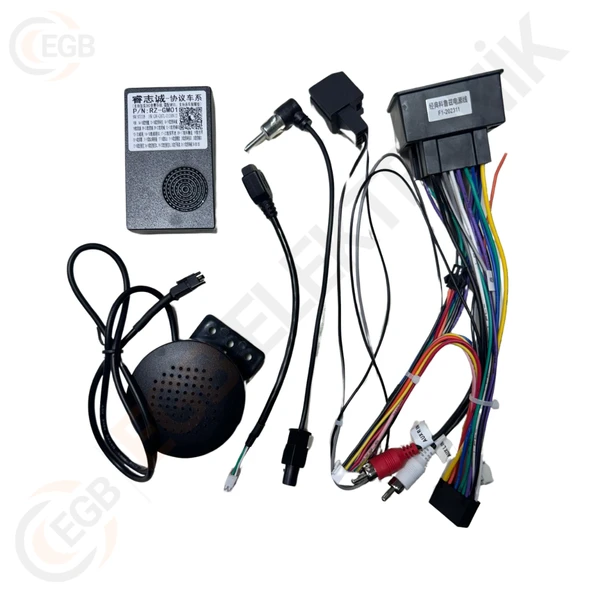 OTO TABLET ÇERÇEVE CHEVROLET AVEO 2011-2013 9" SİYAH TAC-016 - Resim 2