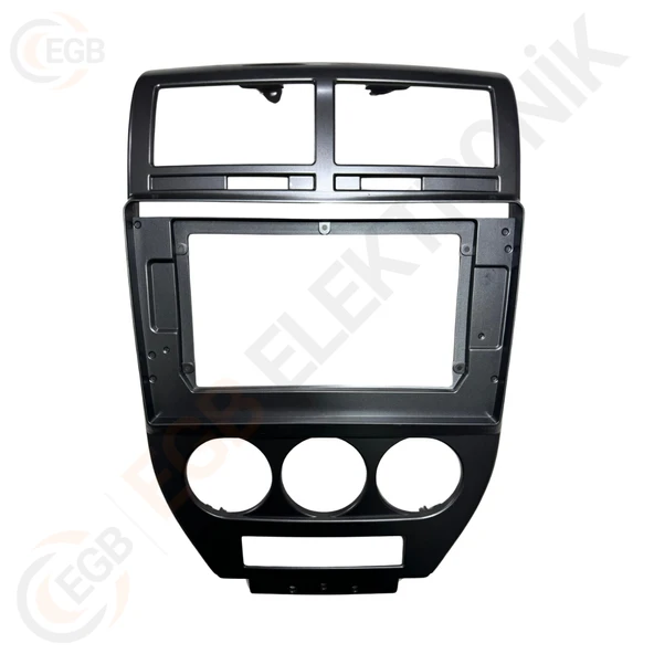 OTO TABLET ÇERÇEVE JEEP COMPASS 2007-2009 10,1" GÜMÜŞ TAC-093