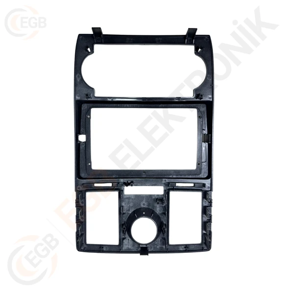 OTO TABLET ÇERÇEVE CHRYSLER C300 2005-2007 9" GÜMÜŞ TAC-018 - 3