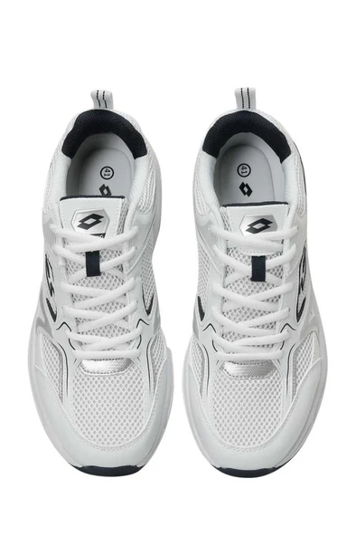 Lotto ATHENS 5FX 101938214 Erkek Spor Ayakkabı Beyaz Laci 40-45 - 3