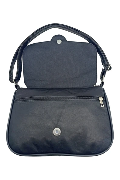 Hakiki Deri Kadın Omuz Çantası - Resim 3