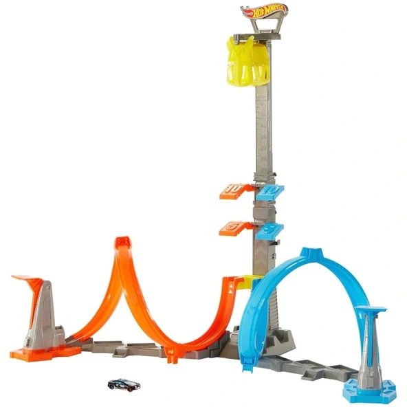 GRW39 Hot Wheels Dikey Uçuş Heyecan Yarış Seti - 5
