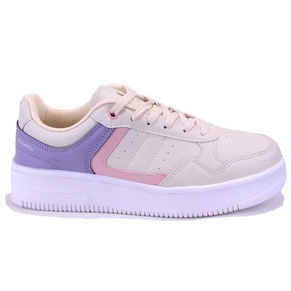 Kinetix Lowner Pu Ekru Ortopedik Günlük Kadın Spor Ayakkabı - 2