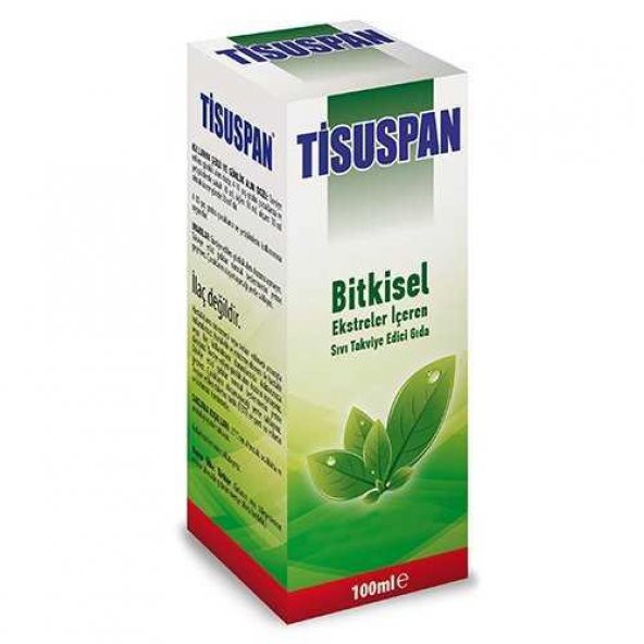 Tisuspan Bitkisel Ekstreler içeren Sıvı 100 ml