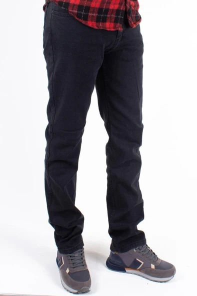 COLT JEANS VEGA 9133-27 SİYAH YÜKSEK BEL RAHAT PAÇA ERKEK JEANS PANTOLON - 2