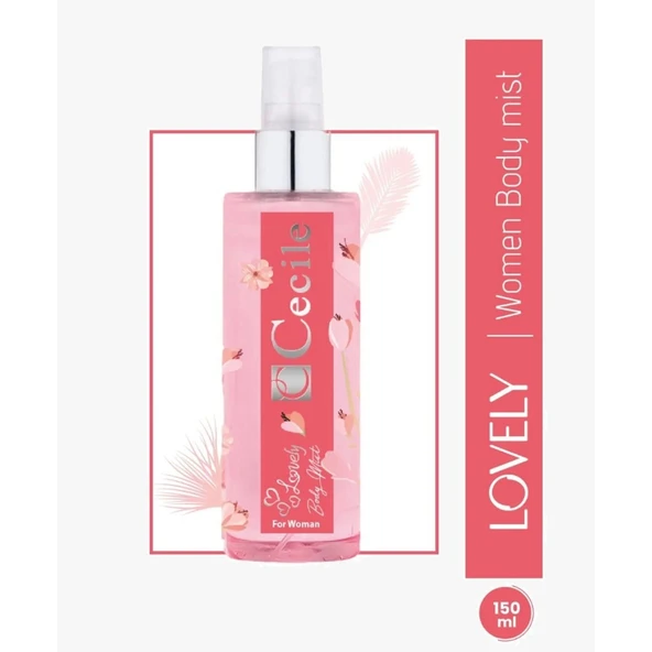 Cecile Lovely Bayan Kofre 100 Ml 150 Ml Bosy Mist - Resim 2
