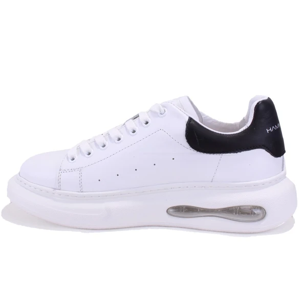 Hammer Jack 10225014 Marsa Beyaz Siyah Ortopedik Günlük Erkek Deri Ayakkabı - 3