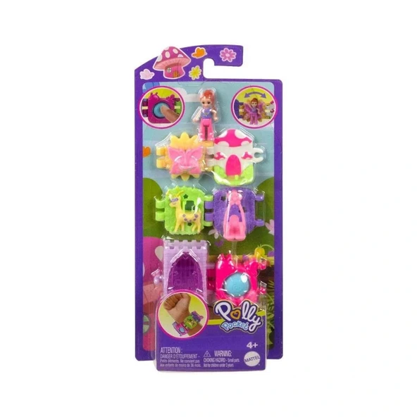 HKV67 Polly Pocket Bileklik Olabilen Sevimli Oyun Setleri - 2