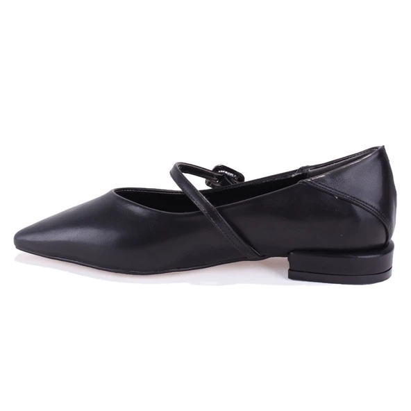 Dagoster DZA07-725315 Siyah Klasik Topuklu Kadın Ayakkabı - 3