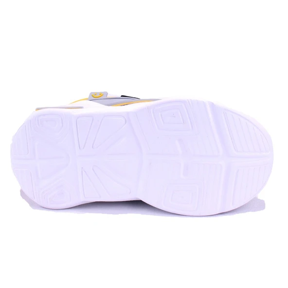 Dagoster DJA76-ARX555 Gri Mavi Ortopedik Günlük Erkek Çocuk Spor Ayakkabı - Resim 4