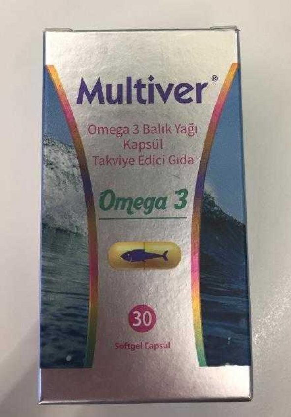 ?Multiver Omega3 Balık Yağı 30 Kapsül