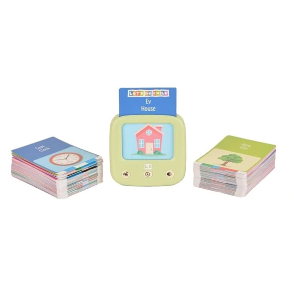 NessiWorld LC-31050ÖğreticiTürkçe-İngilizceKonuşanFlashKartlar-Let'sBeChild - 4