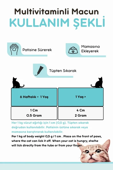 Yavru Kedi Sağlık Seti (Kitten Paste, Immune C+) - 4