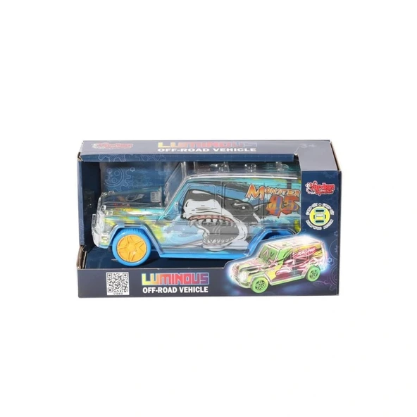 Nessi World WK-C-2A Müzikli ve ışıklı Çarp Dön Off-Road Araba -Vardem - 2