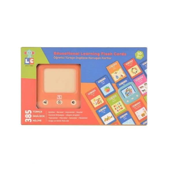 NessiWorld LC-31050ÖğreticiTürkçe-İngilizceKonuşanFlashKartlar-Let'sBeChild - 2