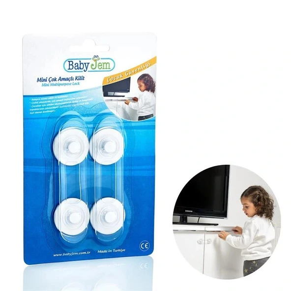 Nessiworld   Mini Çok Amaçlı Kilit 2'Li 059 ürün görseli 1