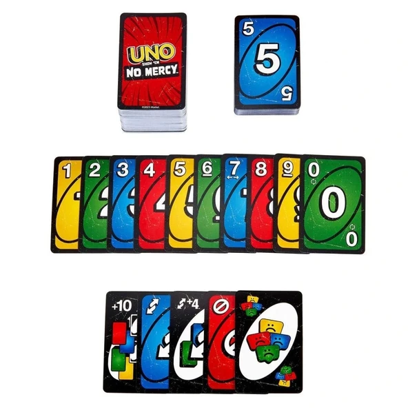 NessiWorld HWV18UNONoMercyKartlar+7yaş - 2