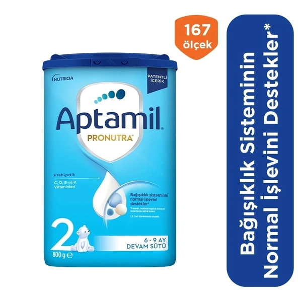 Aptamil Devam Sütü Maması No2 6-9 Ay 800 Gr ürün görseli