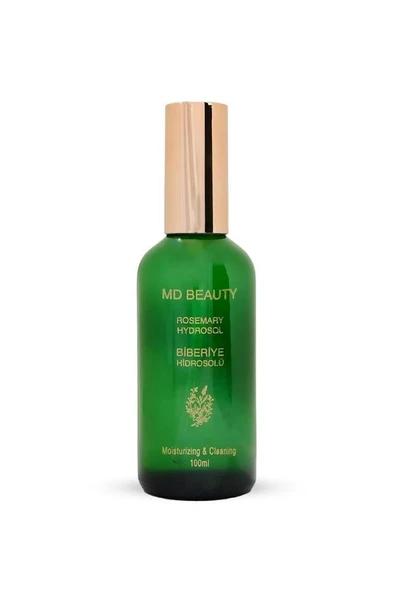 MD Beauty Biberiye Hidrosolü Dökülme Karşıtı Ve Hızlı Saç Uzatma Etkili Saf Saç Toniği 100 ml