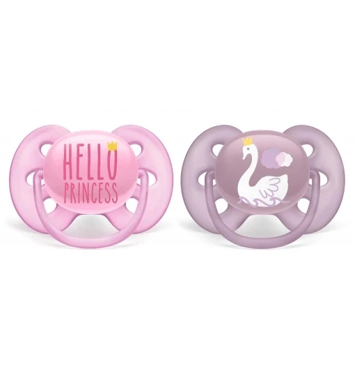 Nessiworld   Avent Ultra Soft Emzik 6-18 Ay Kız - 3