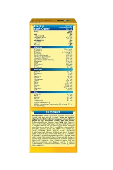 Nessiworld Bebelac Bebek Devam Sütü No4 400 Gr - Resim 4
