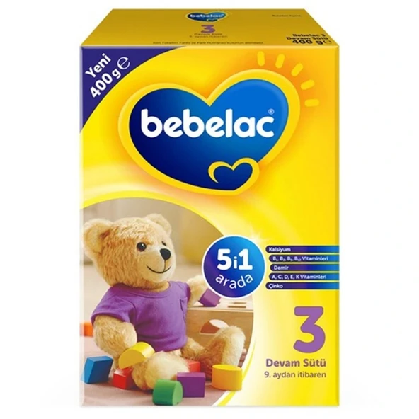 Nessiworld Bebelac Bebek Devam Sütü No3 400 Gr - 2