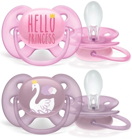 Nessiworld   Avent Ultra Soft Emzik 6-18 Ay Kız - Resim 2