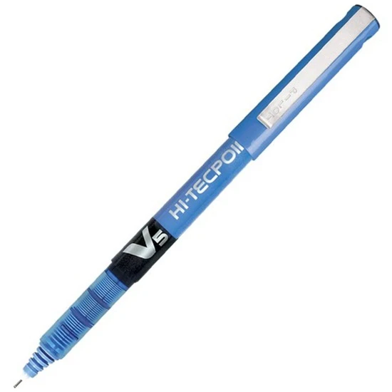 Pilot Roller Kalem V5 0,5 Mavi İnce Uçlu - 3 adet