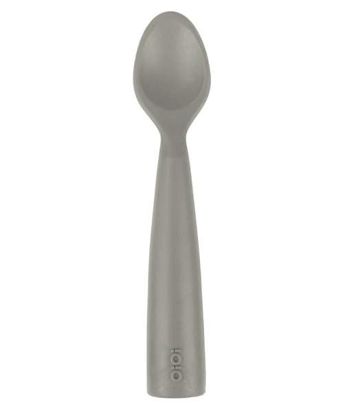 OiOi Nam Nam Silikon Mama Kaşığı Powder Grey