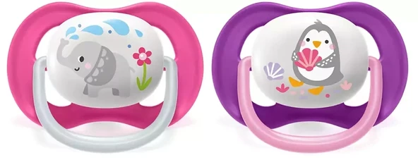 Nessiworld   Avent Ultra Air Emzik 6-18 Ay Kız - Resim 3