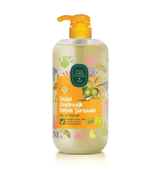 Nessiworld Eyüp Sabri Tuncer Doğal Zeytinyağlı Bebek Şampuanı 600ml ürün görseli
