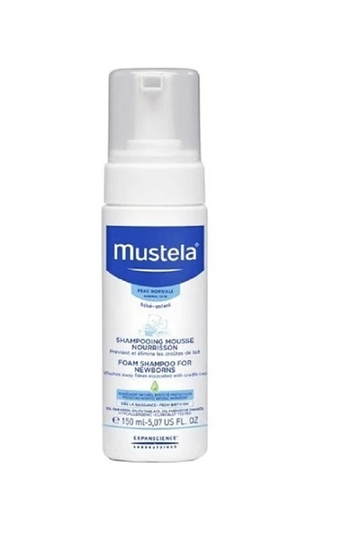 Nessiworld Mustela Yeni Doğan Konak Önleyici Köpük Şampuan 150 ml ürün görseli 1