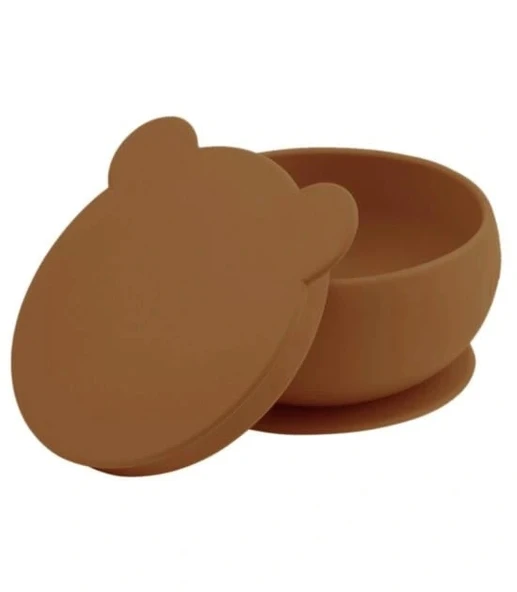 Nessiworld  Silikon Kapaklı Kase Woody Brown - 2