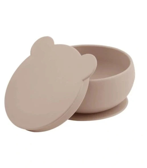Nessiworld  Silikon Kapaklı Kase Bubble Beige - 2