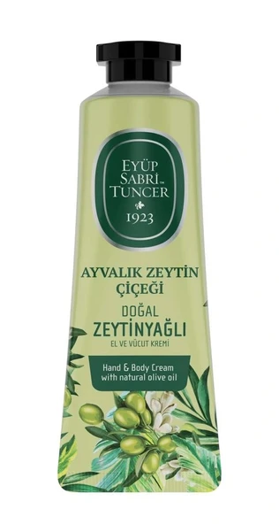 Nessiworld Eyüp Sabri Tuncer Doğal Ayvalık Zeytin Çiçeği Zeytinyağlı El ve Vücut Kremi 50ml