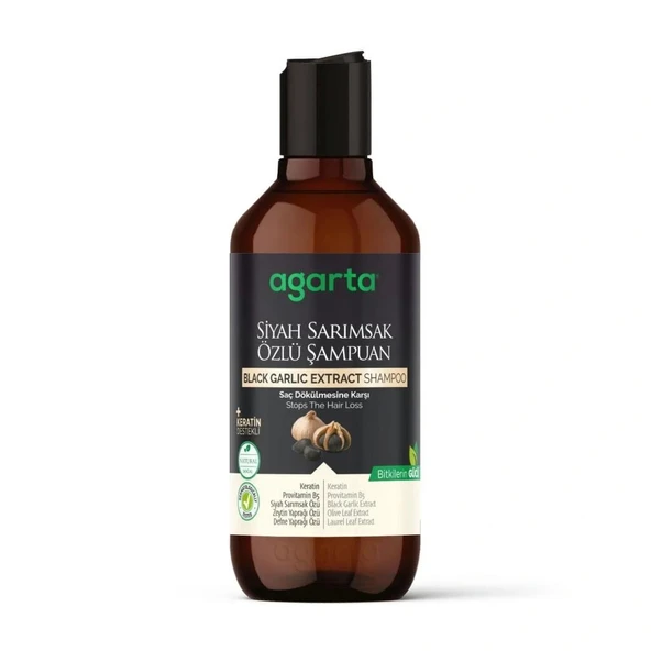 Nessiworld   Siyah Sarımsak Özlü Şampuan 400ml ürün görseli