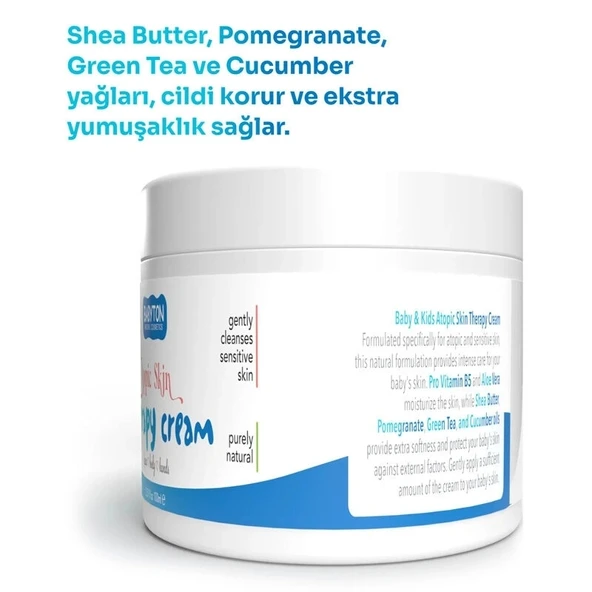 Nessiworld Babyton Bebekler ve Çocuklar İçin Atopik Cilt Kremi 100 ml - 2