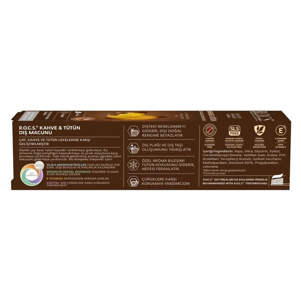 Nessiworld  .Kahve ve Tütün Lekelerine Karşı Diş Macunu 60ml - 4