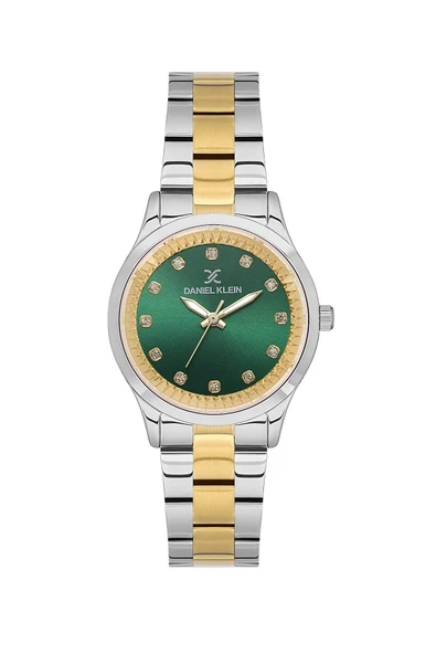 %100 ORJİNAL, FATURALI, 2 YIL GARANTİLİ, Metal Kadın YEŞİL KOL SAATİ