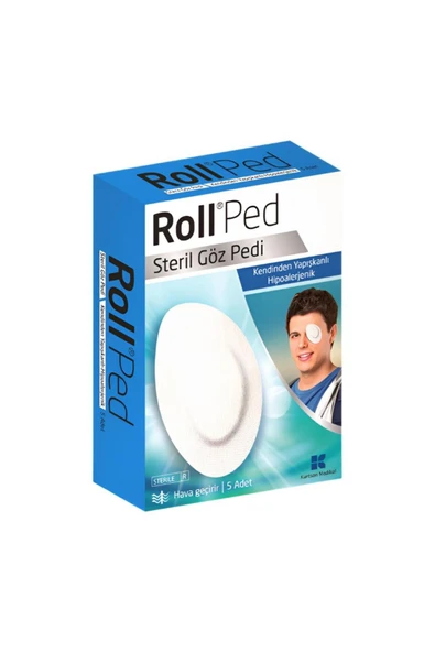 Roll Ped Steril 5'li Göz Pedi