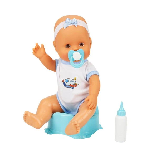 Boubou Altını Islatan Sesli Bebek Seti 30 cm - S02030121 - 4