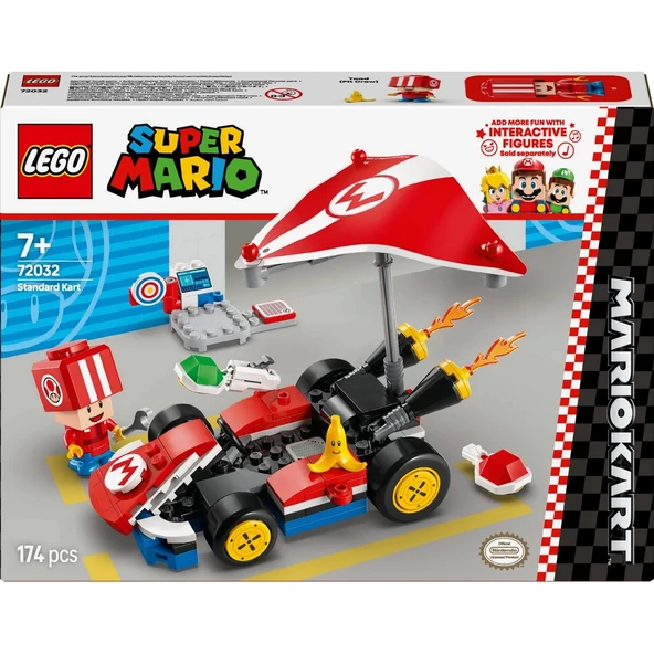 LEGO Super Mario: Mario Kart Standard Kart Oyun Seti 72032 - 1