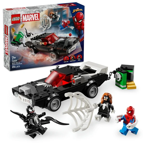 LEGO Marvel Örümcek Adam Venom Arabasına Karşı 76309 ürün görseli 1