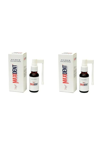 Maxident Diş Bakım Solüsyonu 20 ml 2 Adet
