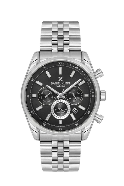 %100 ORJİNAL, FATURALI, 2 YIL GARANTİLİ, Metal Erkek SİYAH KOL SAATİ ürün görseli 1