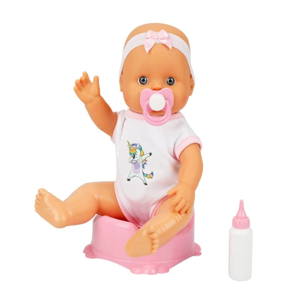 Boubou Altını Islatan Sesli Bebek Seti 30 cm - S02030121 - 3