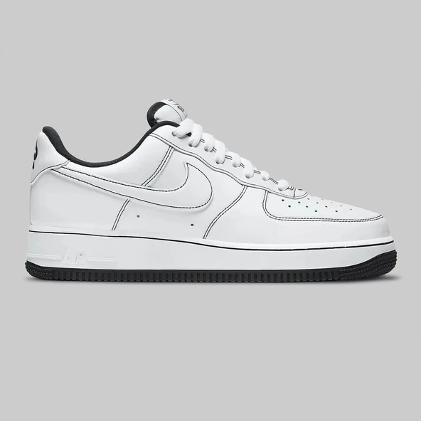 Nike Air Force Stitch  Contrast Black